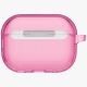 4. Uniq Glase Pro Case for AirPods Pro 3 Lock Case - Transparent Pink