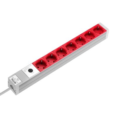 2. Rittal DK 7240.260 splitter 2 m 7 x network sockets Internal