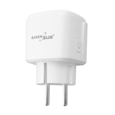 12. GREENBLUE REMOTE CONTROLLED WIFI SOCKET, ANDROID/IOS/ALEXA/GOOGLE HOME, TIMER, WATTMETER, MAX 16A/3840W GB735 W