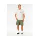3. RIP CURL Vaporcool Search Stack Tee Men's White