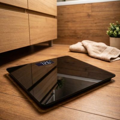14. ADLER AD 8194b Bathroom Scale, Black
