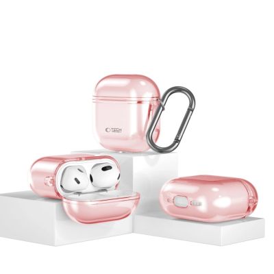 4. Tech-Protect FlexAir Case for AirPods 4 - Pink
