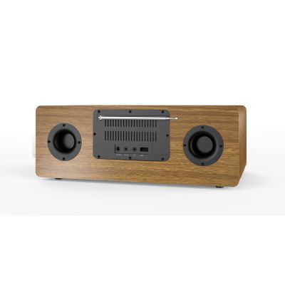 5. Denver MIR-270DW Stereo System with Internet Radio Dark Wood