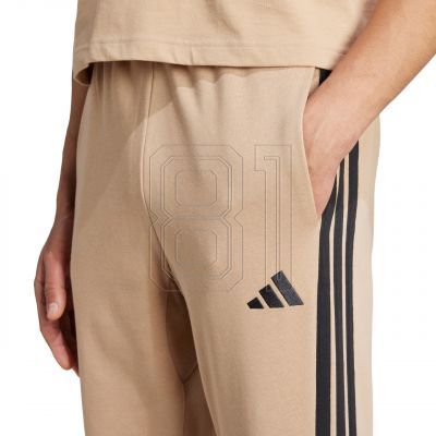 5. adidas Essentials 3-Stripes Fleece Pants M JX0712
