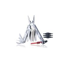 AZYMUT Giewon FS Multitool - Fire Starter - 19 tools - fire starter + whistle + belt holster (H2038A)