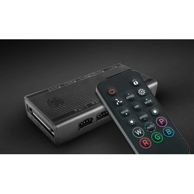 3. TACENS MARS MF-SI4KIT FANS 120 ARGB x4 BK - fans + hub + remote control (TACMARS-MFSI4KIT)