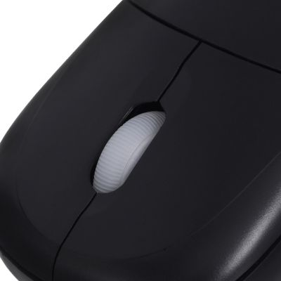Activejet AMY-146 Wired Mouse (Optical; 1000 DPI; Black)