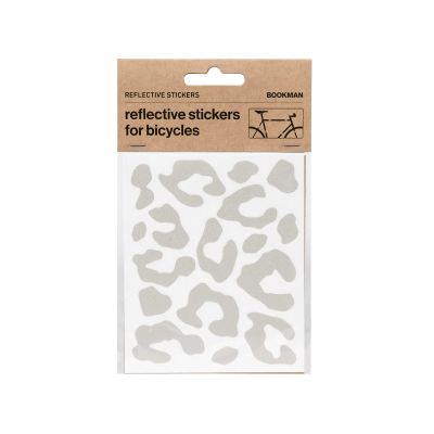 BOOKMAN Reflective Leopard Print sticker
