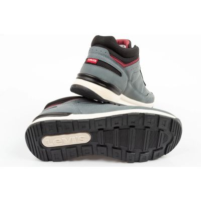 8. Levi's children's shoes youth Sierra ankle boots gray