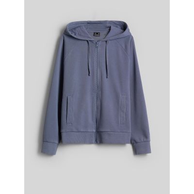 6. Women's relaxed sweatshirt with hood 4F 4FRAW26TSWSF3104-32S