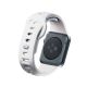 6. 3mk Silicone Watch Strap for Apple Watch 38 / 40 / 41 mm - white