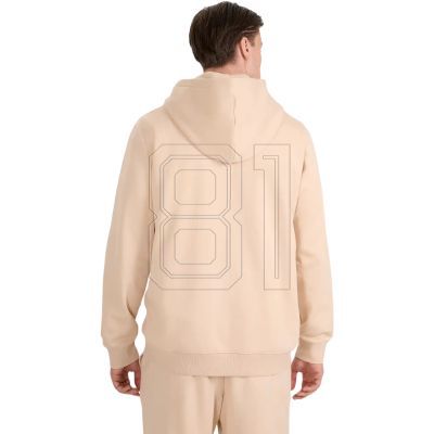 2. Men's sweatshirt 4F M1980 beige 4FWAW25TSWSM1980 83S