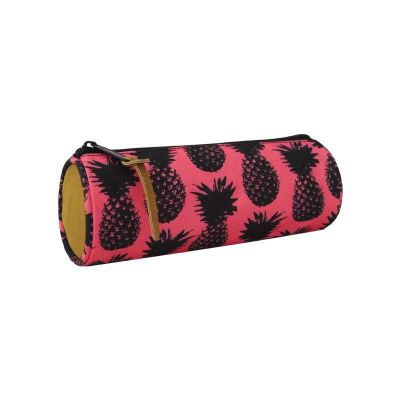 Incod School Pencil Case. Tube, Pineapple School Bag - 0009-0050