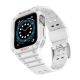 2. Protect Strap Band for Apple Watch 38/40/41mm Armored Case Strap - White