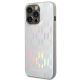 4. Karl Lagerfeld Karl Lagerfeld Monogram Iridescent case for iPhone 14 Pro - silver