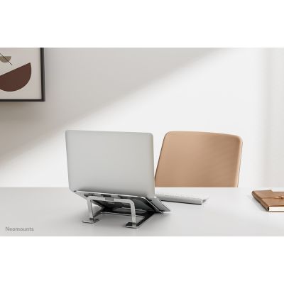 10. Neomounts NSLS085SILVER Laptop Stand Notebook Stand Silver 43.2 cm (17")