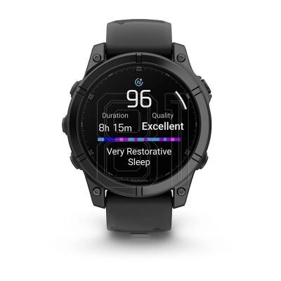 10. Garmin Fenix E stainless steel watch 010-03025-01