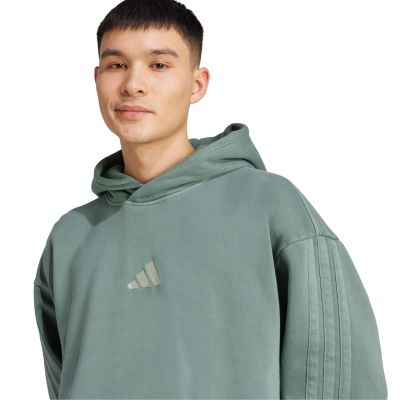 5. Men's adidas sweatshirt A SZN W FL HD green JL6538