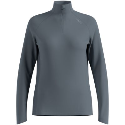 Odlo ESSENTIAL CERAMIWARM Mid Layer 1/2 Zip Women's Turtleneck Sweatshirt Gray XS