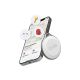 SBS Track My Circle Waterproof IP65 Locator Compatible with Apple Find My - White