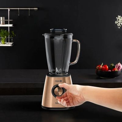 3. TEFAL | Blender | BlendForce BL439G10 | Tabletop | 800 W | Jar material: Glass | Jar capacity: 1.75 L | Ice crushing | Copper