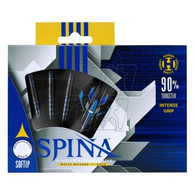 7. Darts Harrows Spina Black 90% Softip HS-TNK-000013753