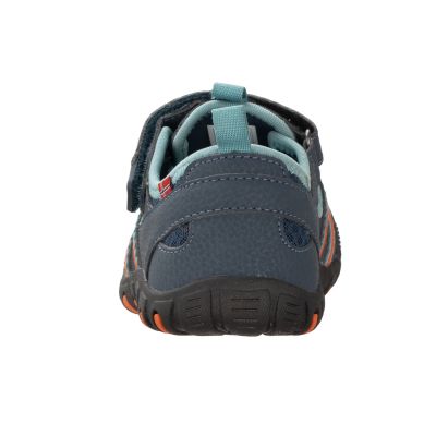 6. Trollkids Kids Sandefjord Sandal XT dark navy/dusky turquoise/glow orange children's sports sandals for boys/girls (668-110)