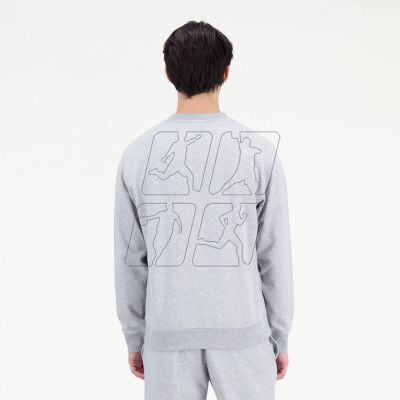 3. New Balance ESSENTIALS STACKED LOGO FRENC AG M sweatshirt MT31538AG