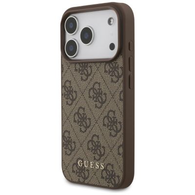 2. Guess 4G Classic Case for iPhone 17 Pro - Brown