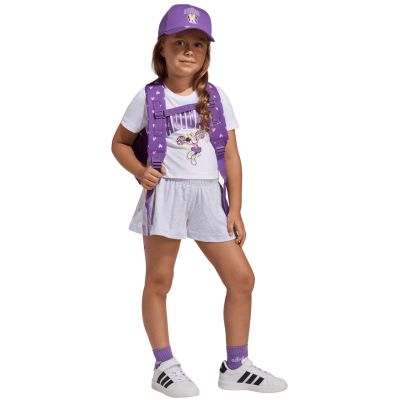 8. Adidas Disney Minnie Mouse Backpack Purple KA9887