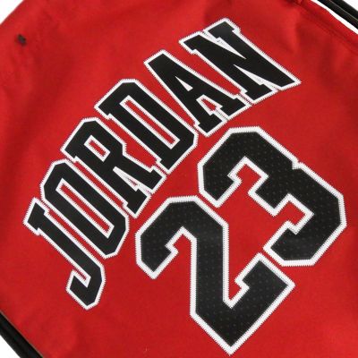 4. Air Jordan Jersey Gym Sack "Gym Red" - 9A0757-R78