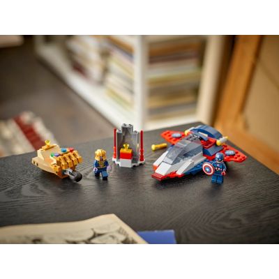 12. LEGO Marvel 76319 Captain America vs. Thanos