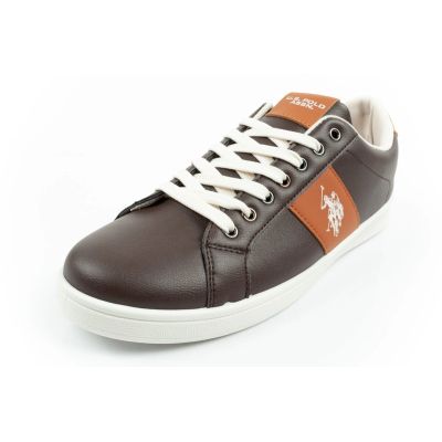 3. US Polo Assn. shoes sneakers men's fashionable brown comfortable