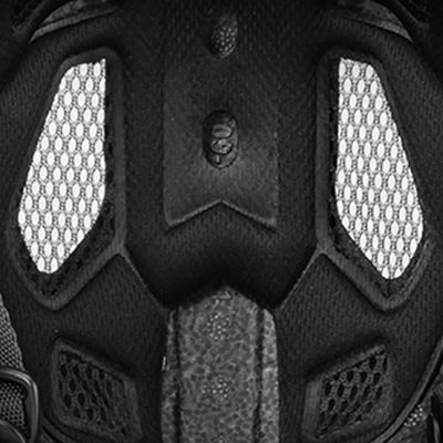 10. Wozinsky full-face bicycle helmet with removable visor, lightweight, L - black