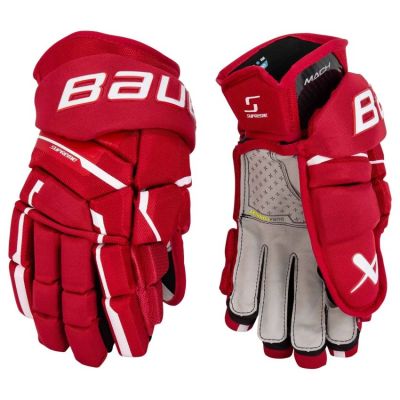 5. Bauer Supreme Mach Sr M 1061895 Hockey Gloves