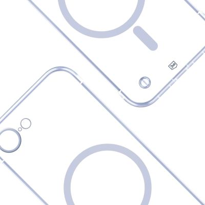 15. 3mk Just20g MagCase for iPhone 16E - transparent