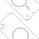 15. 3mk Just20g MagCase for iPhone 16E - transparent