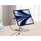 8. CONCEPTRONIC Tablet Holder with 8-in-1 Docking Station Silver