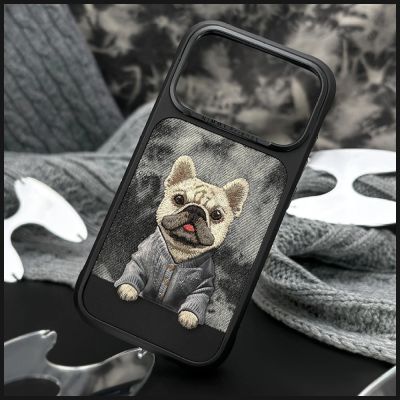 7. Nimmy Gentle Pets Series Dog MagSafe case for iPhone 17 Pro - black