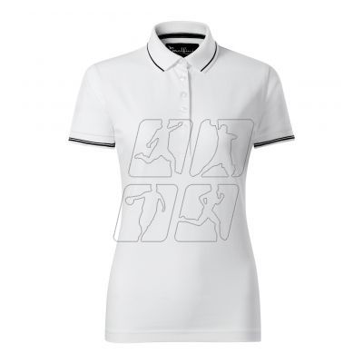 4. Malfini Perfection plain polo shirt W MLI-25300 white