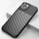 12. Thunder Case Flexible Tough Rugged Cover TPU Case for iPhone 13 mini black