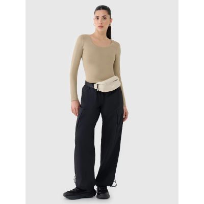 2. Longsleeve slim smooth women's 4F 4FRSS25TLONF511-83S