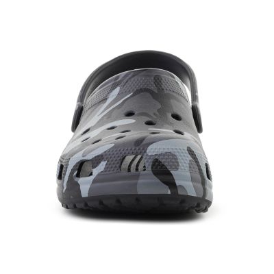 2. CROCS CLASSIC CAMOUFLAGE CLOG BLACK/SLATE GRAY 211936-0DD