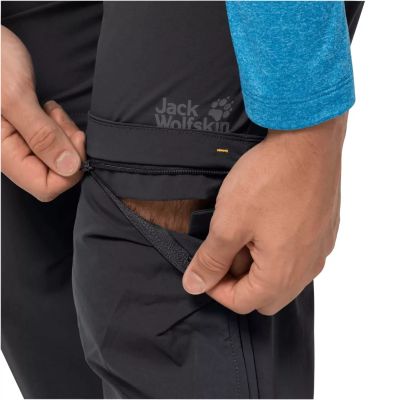 4. Jack Wolfskin Overland Zip Away Pants M 1506113-6000