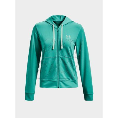 5. Under Armor Rival Terry FZ Hoodie W 1369853-369