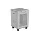 22. LANBERG FLOOR CABINET 19" 15U 600X600 LCD GRAY