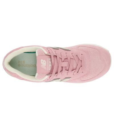 New Balance WL574 pink Lifestyle women's sneakers (WL574CSP)