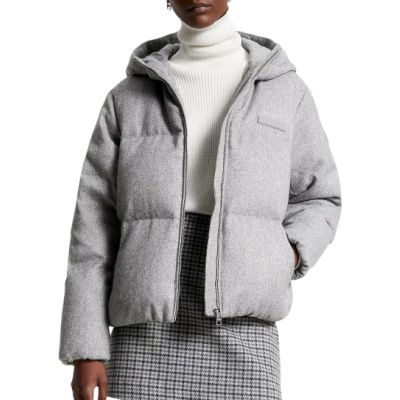 6. Tommy Hilfiger New York Brushed Puffer Jacket W WW0WW40237