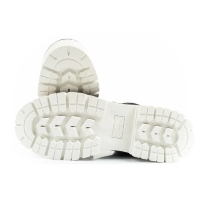 9. O'neill winter boots women's hiking boots ankle boots fashionable black white