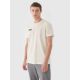 Men's regular plain T-shirt 4F 4FRAW24TTSHM2602-83S
